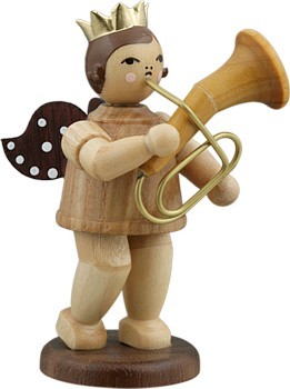Engel mit Tenorhorn Natur Engel mit Tenorhorn Natur
