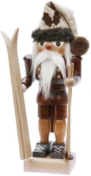 Nussknacker Skifahrer natur Nussknacker Skifahrer natur