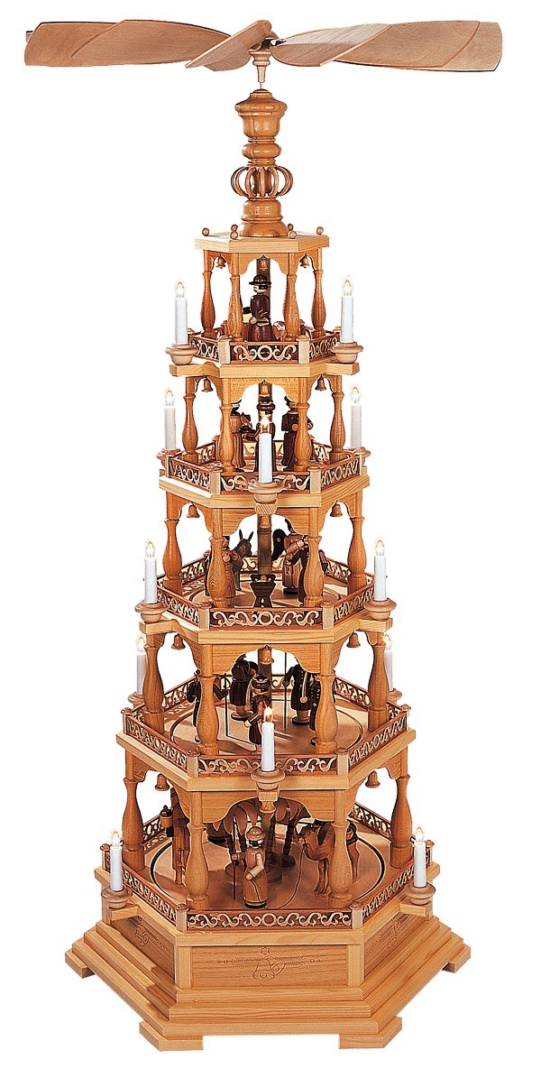Pyramide heilige Geschichte 5-stöckig natur Pyramide heilige Geschichte 5-stöckig natur