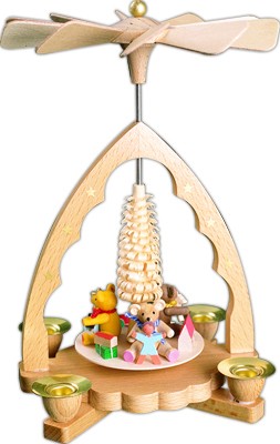 Weihnachtspyramide Bärenkinder Weihnachtspyramide Bärenkinder