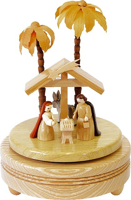 Spieldose Christi Geburt, hell Spieldose Christi Geburt, hell