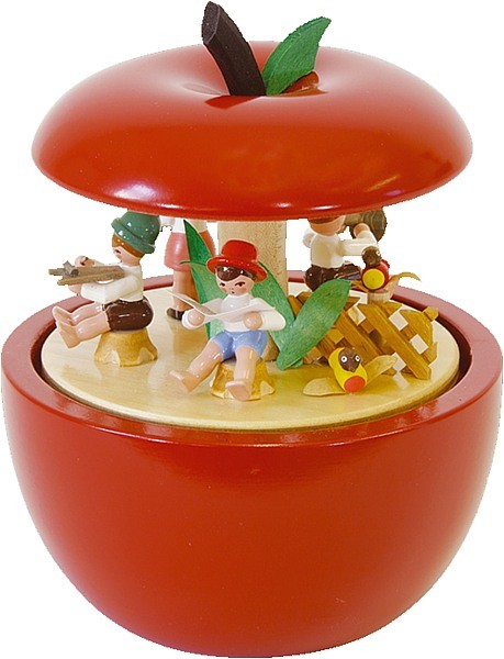 Spieldose Apfel Kinderkonzert Spieldose Apfel Kinderkonzert