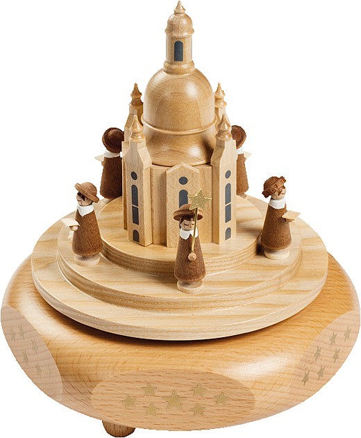 Spieldose Dresdner Frauenkirche mit Kurrende Spieldose Dresdner Frauenkirche mit Kurrende