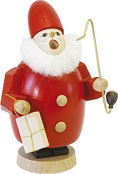 Räuchermann Weihnachtsmann mit Geschenk Räuchermann Weihnachtsmann mit Geschenk