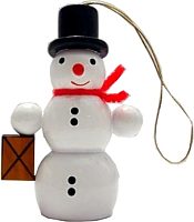 Schneemann mit Laterne, Baumbehang Schneemann mit Laterne, Baumbehang