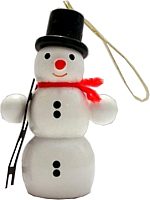 Schneemann mit Leiter, Baumbehang Schneemann mit Leiter, Baumbehang