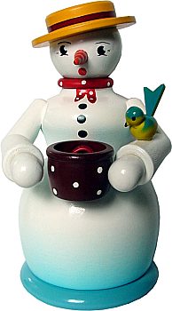 Räucherfigur Schneefrau Räucherfigur Schneefrau