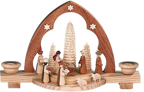 Schwibbogen Christi Geburt Natur Schwibbogen Christi Geburt Natur