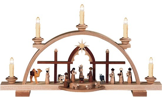 Schwibbogen Christi Geburt Sternenbogen Schwibbogen Christi Geburt Sternenbogen