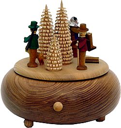 Spieldose Waldfiguren