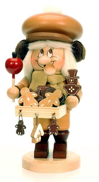 Räuchermännchen Wichtel Lebkuchenverkäufer Räuchermännchen Wichtel Lebkuchenverkäufer