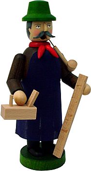 Räuchermännchen Zimmermann / Tischler mit Schürze Räuchermännchen Zimmermann / Tischler mit Schürze