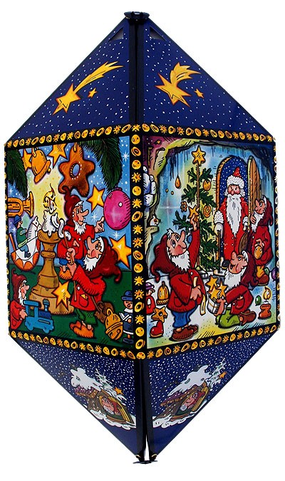 Laterne Motiv: Wichtel Laterne Motiv: Wichtel