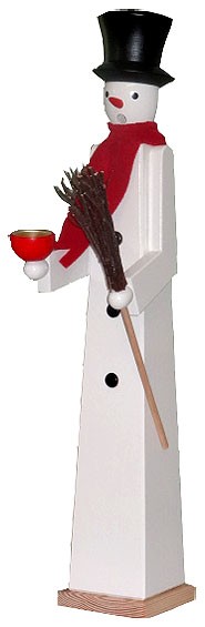 Riesen - Räuchermann Schneemann mit Teelichthalter Riesen - Räuchermann Schneemann mit Teelichthalter