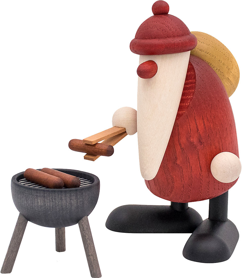 Kohler Weihnachtsmann Am Grill