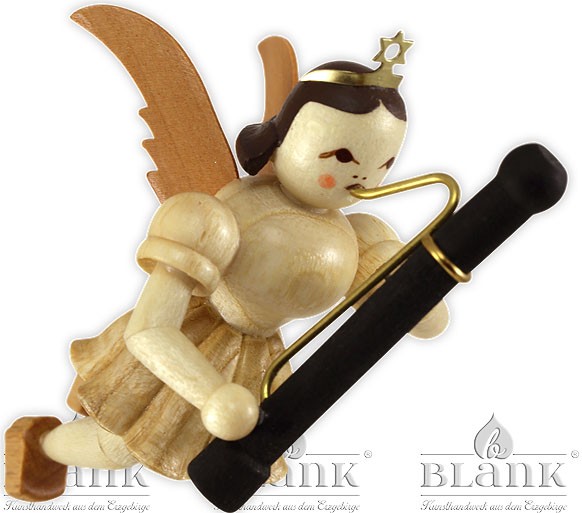 Engel Figur Aus Holz, Schutzengel Mit Gravur, Holzengel