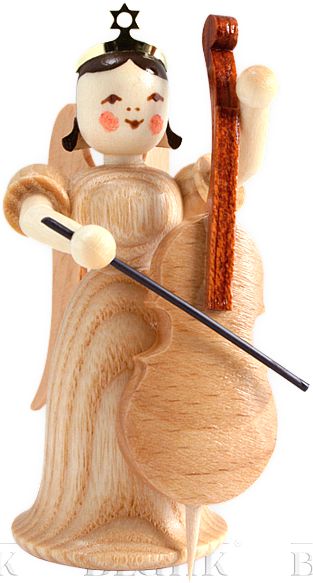 Langrockengel mit Violoncello, natur