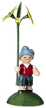 Blumenkind Junge mit Gelbstern Blumenkind Junge mit Gelbstern