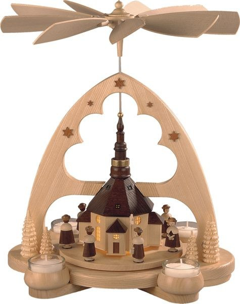 Bogenpyramide Seiffener Kirche Bogenpyramide Seiffener Kirche