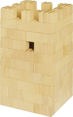 Bausatz für Burgturm Rabenstein<br> - der Holzbaustein mit dem Klick - Bausatz für Burgturm Rabenstein<br> - der Holzbaustein mit dem Klick -