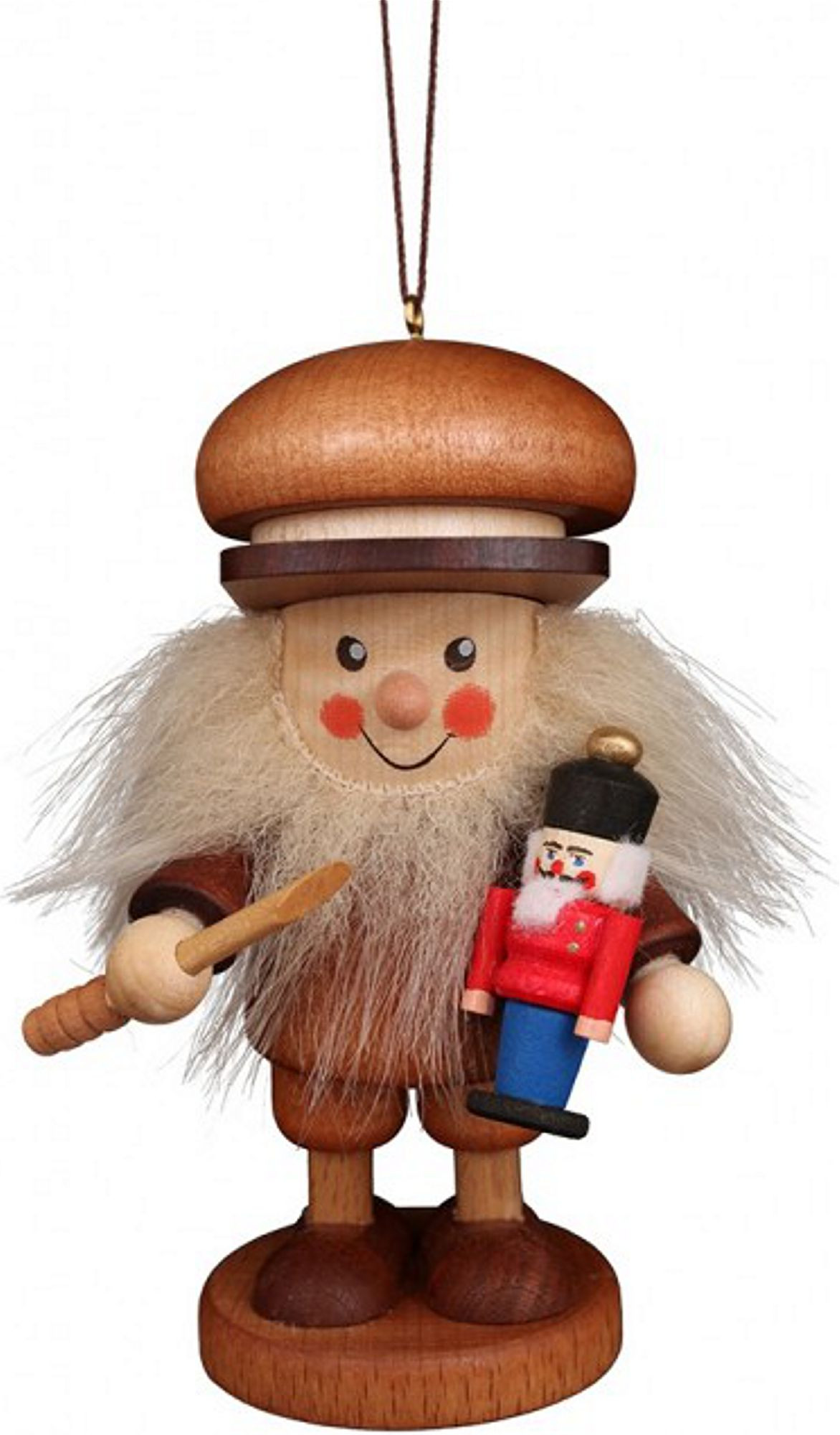 Baumbehang Strolch Nussknackermacher natur