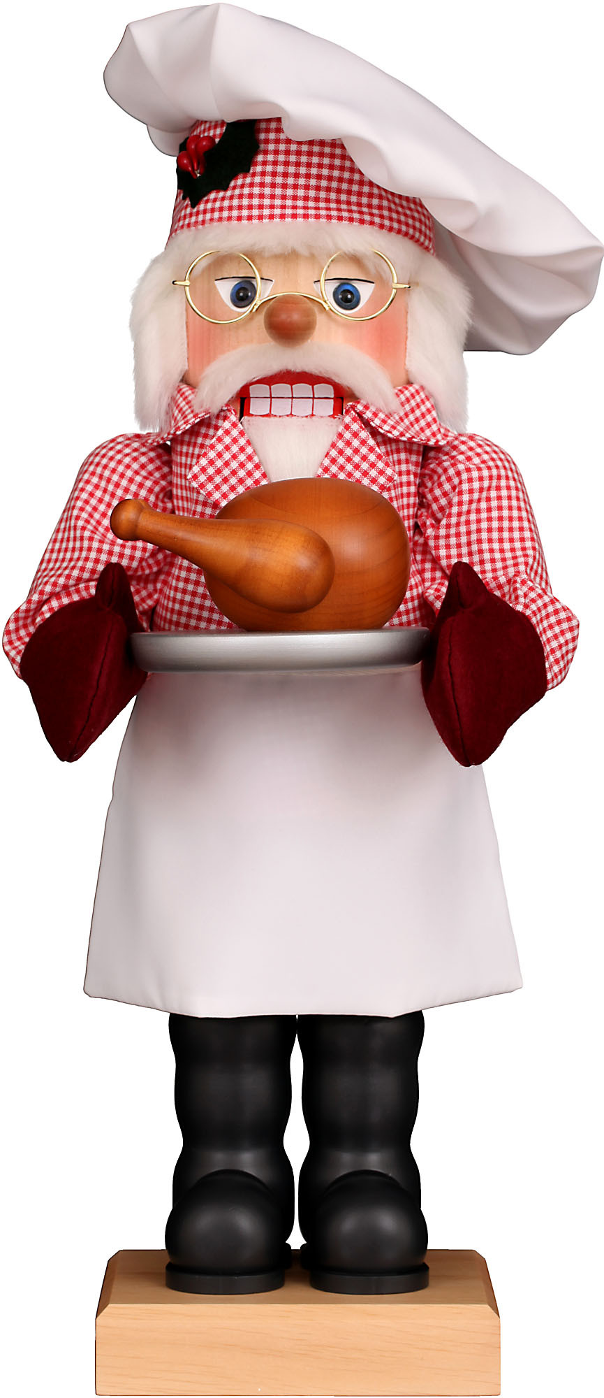 Nussnacker Weihnachtsmann Küchenchef Nussnacker Weihnachtsmann Küchenchef