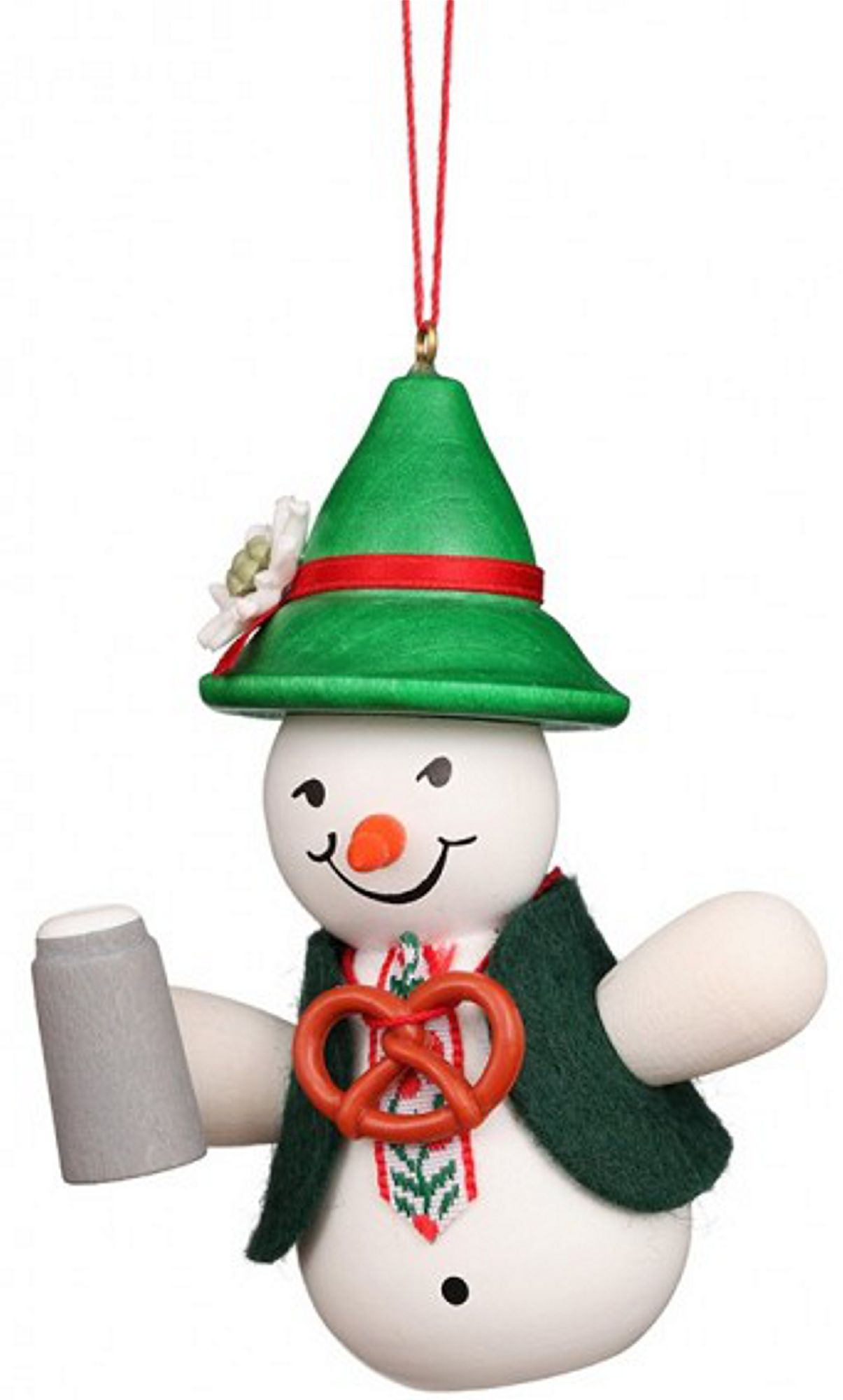 Baumbehang Schneemann Bayer