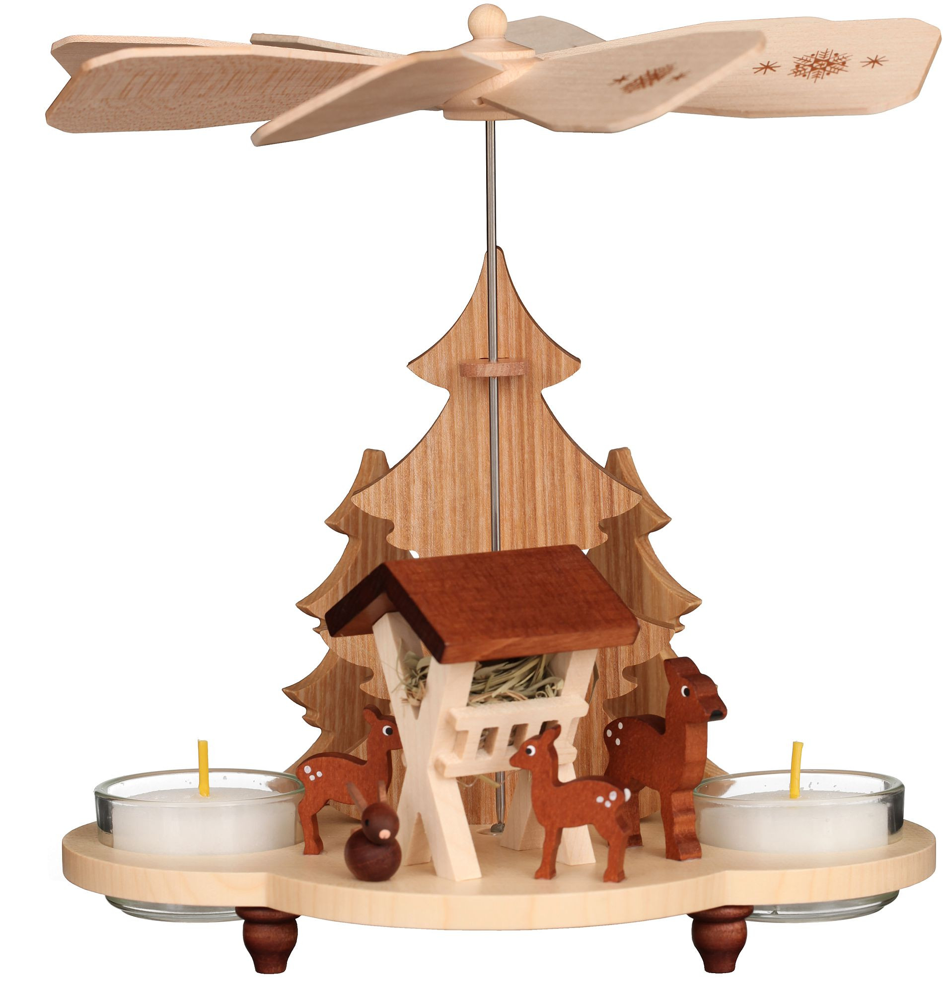 Pyramide Waldfütterung - natur Pyramide Waldfütterung - natur