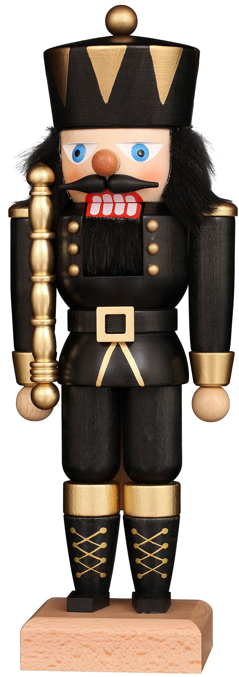 Nussknacker König schwarz