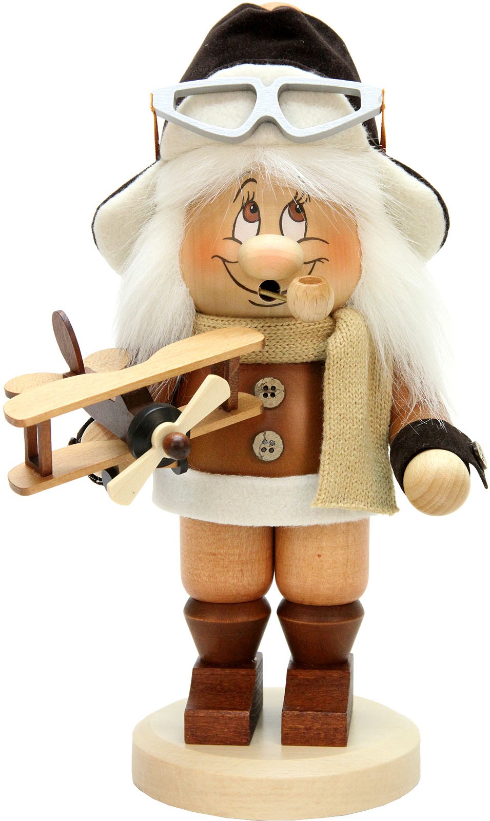 Räuchermann Wichtel Pilot Räuchermann Wichtel Pilot