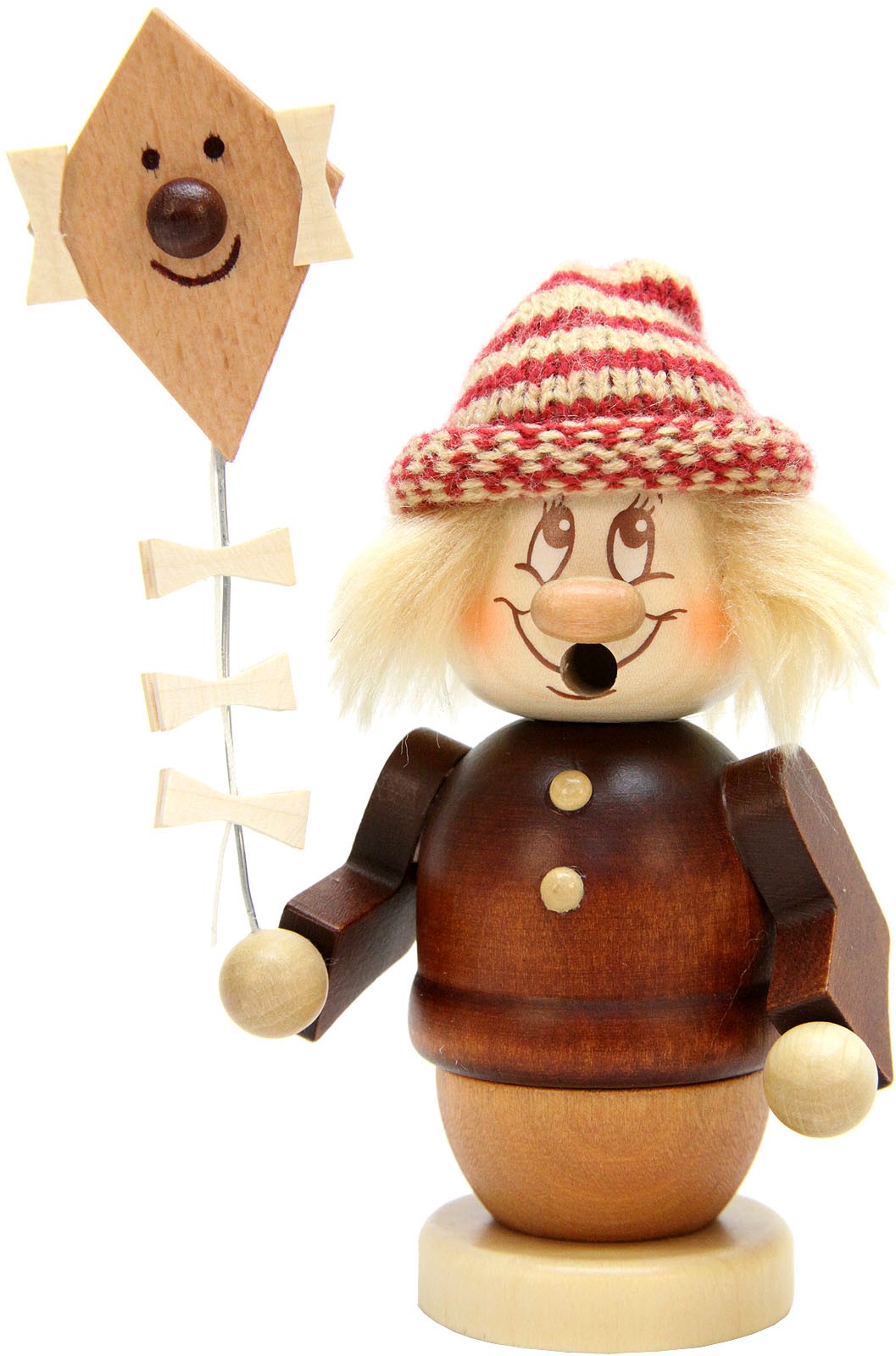 Räuchermann Miniwichtel Mädchen mit Drachen Räuchermann Miniwichtel Mädchen mit Drachen