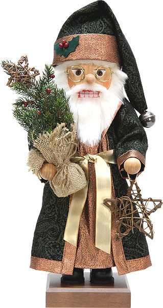 Nussknacker Weihnachtsmann mit Tannenbaum