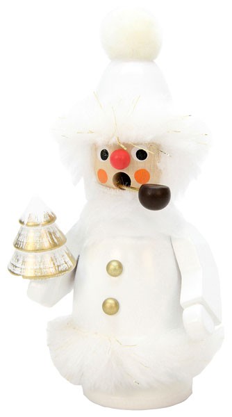 Räuchermännchen Weihnachtsmann weiss Räuchermännchen Weihnachtsmann weiss