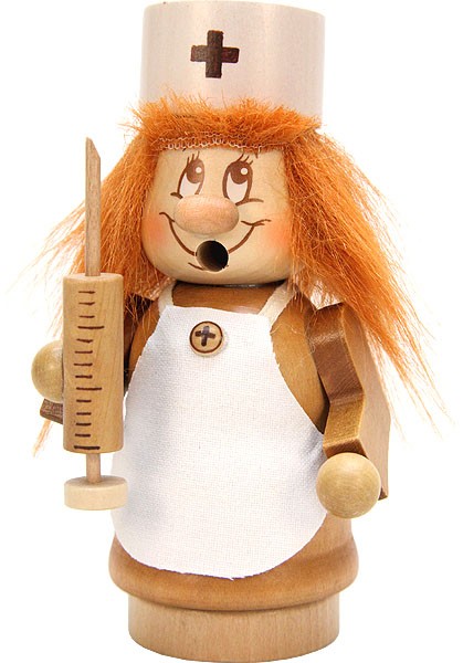 Räuchermännchen Miniwichtel Krankenschwester Räuchermännchen Miniwichtel Krankenschwester