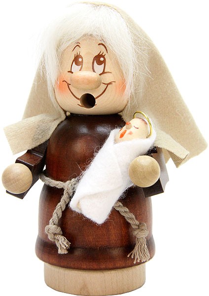 Räuchermännchen Miniwichtel Maria Räuchermännchen Miniwichtel Maria