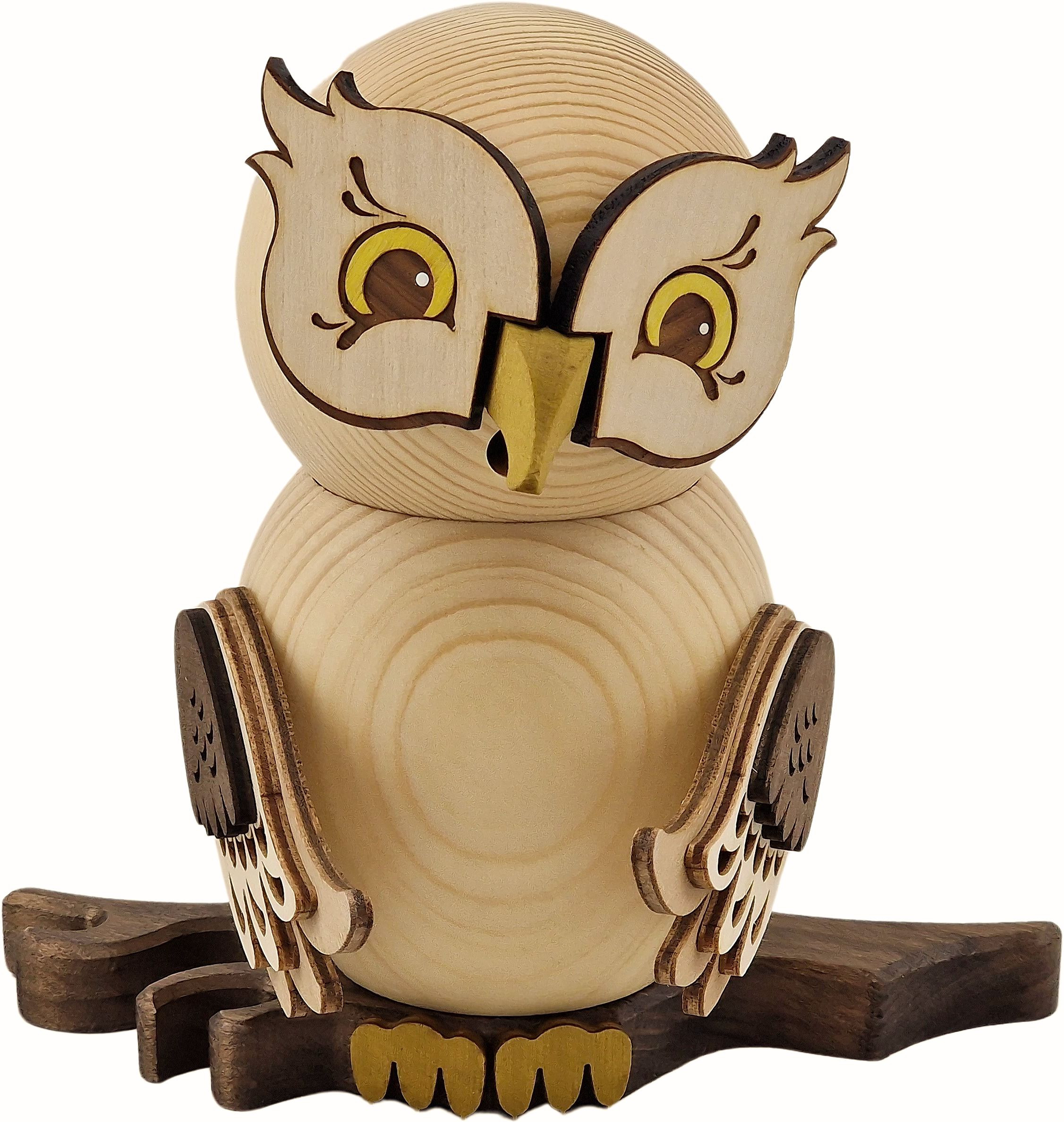 Räucherfigur Eule natur Räucherfigur Eule natur