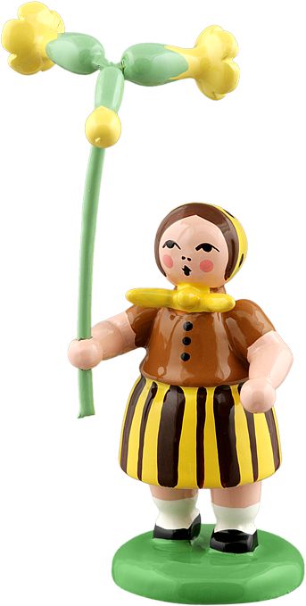 Blumenkind - Mädchen mit Himmelschlüssel
