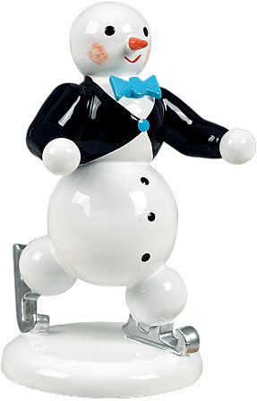 Schneemann Eiskunstläufer