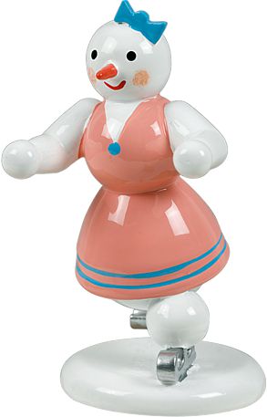 Schneemann Eiskunstläuferin