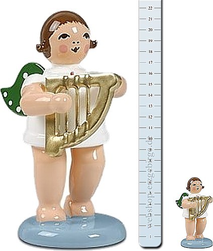großer Engel mit Handharfe, ohne Krone großer Engel mit Handharfe, ohne Krone