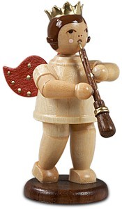 Engel mit Oboe, Natur Engel mit Oboe, Natur