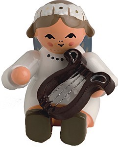 Engel - sitzend mit Lyra Engel - sitzend mit Lyra