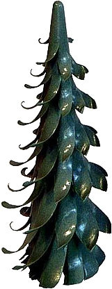 Spiralbaum grün, 3er Satz Spiralbaum grün, 3er Satz
