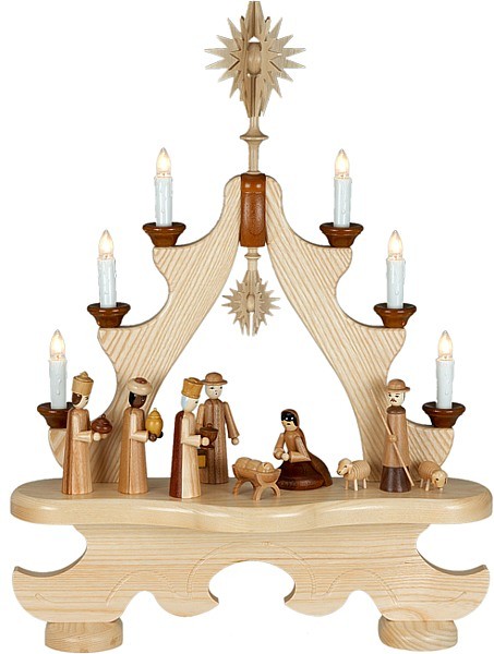 große Spitze Christi Geburt / natur große Spitze Christi Geburt / natur