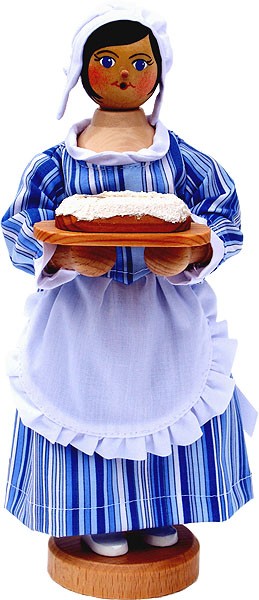 Räuchermann Dresdner Stollenmädchen Räuchermann Dresdner Stollenmädchen