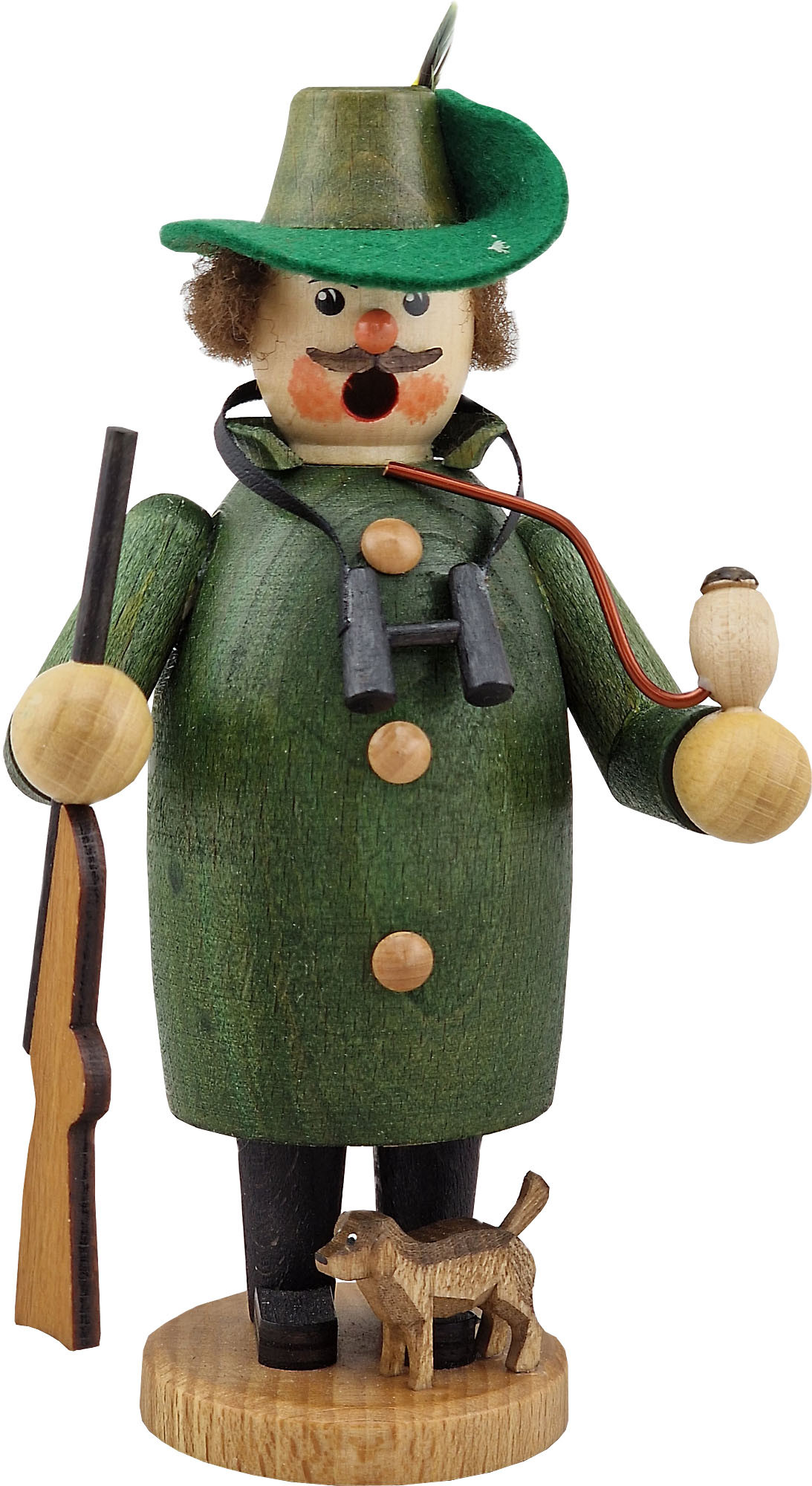 Räuchermännchen Jäger mit Dackel Räuchermännchen Jäger mit Dackel