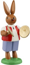 Hasenmusikant mit Becken Hasenmusikant mit Becken