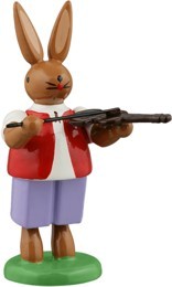 Hasenmusikant mit Bratsche Hasenmusikant mit Bratsche