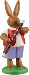 Hasenmusikant mit Fagott Hasenmusikant mit Fagott