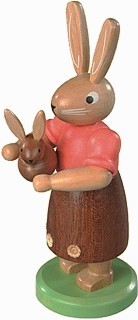 Hasenmutter mit Kind Hasenmutter mit Kind